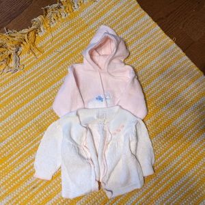 Vintage baby sweaters